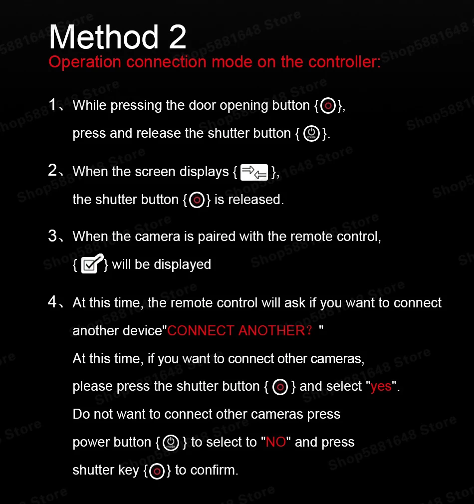 Description Picture 3 of itemGoPro Remote Controls for gopro hero8 Black hero5 hero4 hero7 hero6 hero3 Motion camera ARMTE-002 Intelligent remote control