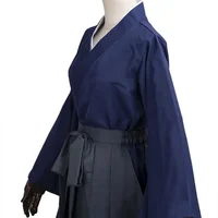 Ensemble Kimono Japonais Kung Fu pour Homme et Femme, K/H, Uniforme Hakama Aïkido, Vêtements d'arts martiaux 2