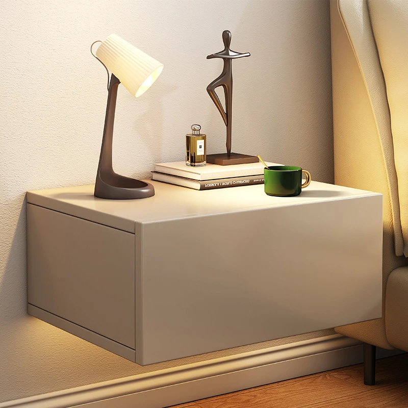 Simple Modern Bedside Table Bedroom Hanging Bedroom Furniture Drawer