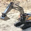 Huina 1592 1:14 Scale 22 Channels 2.4GHz Latest RC Excavator Off-road Truck RTR Vehicle Model Toys for Boys Toy VS 1593 2