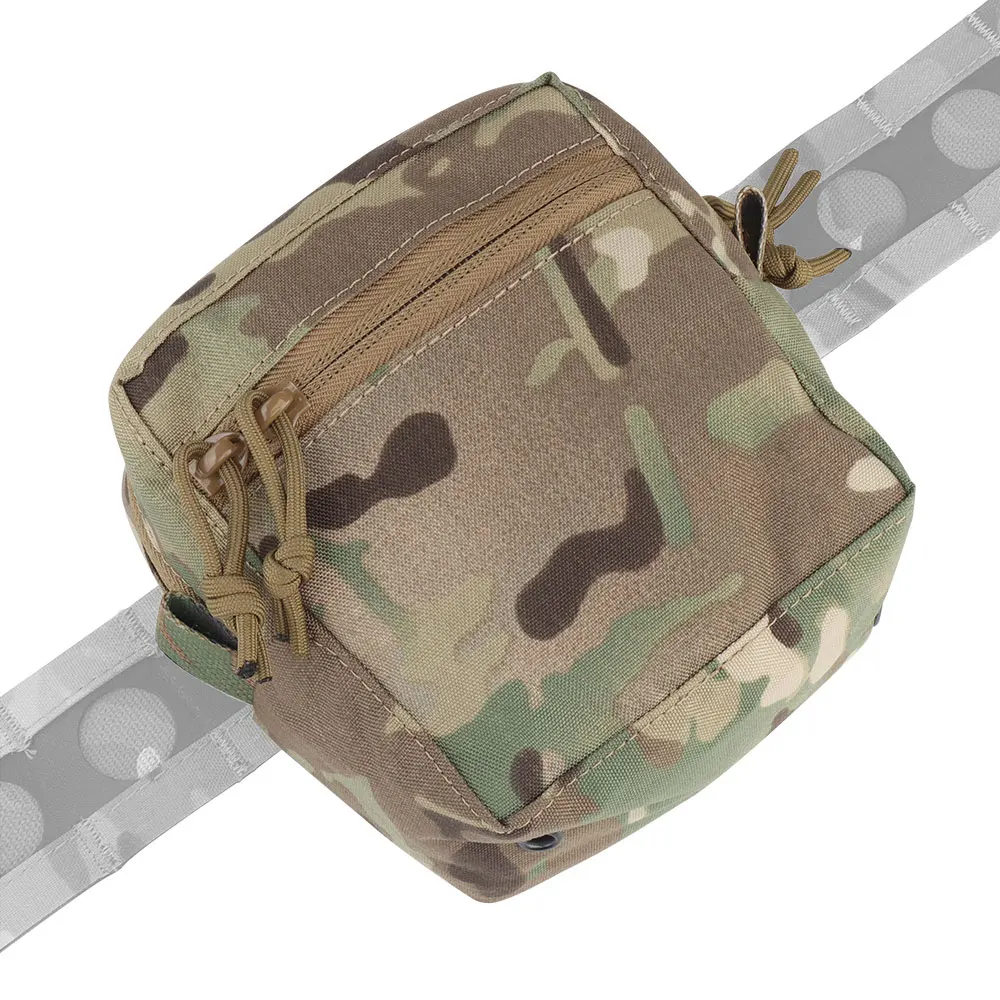 

Tactical Small GP Pouch YKK Zipper MOLLE Hunting Vest Chest Rig Plate Carrier Belt Bags Airsoft Military Tool Sundry Bag