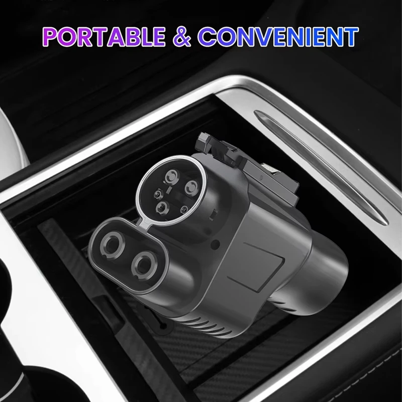 Nacs to ccs1 adapter for ford rivian gm car tesla to ccs1 adaptor for