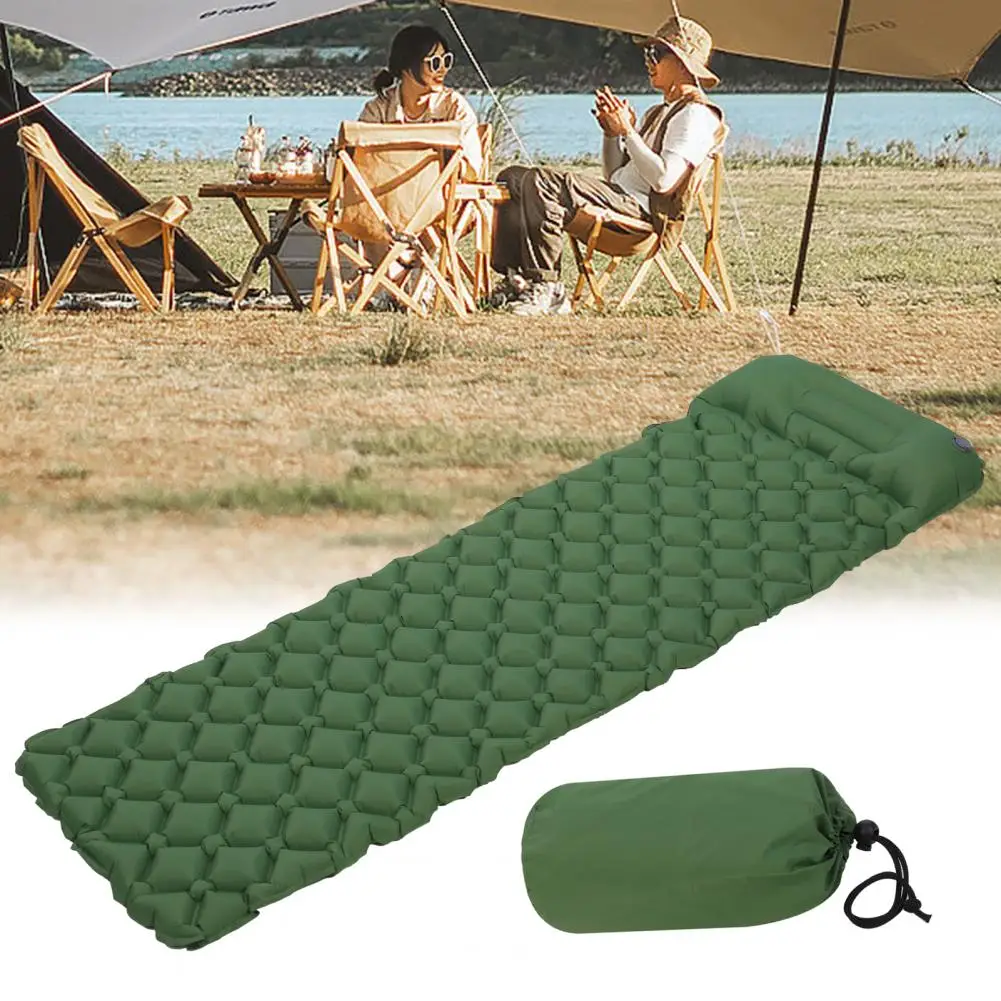 

Camping Mat Sturdy Portable High Elasticity Inflatable Mattress Cushion Sleeping Bag for Camping Sleeping Mat Camping Mat