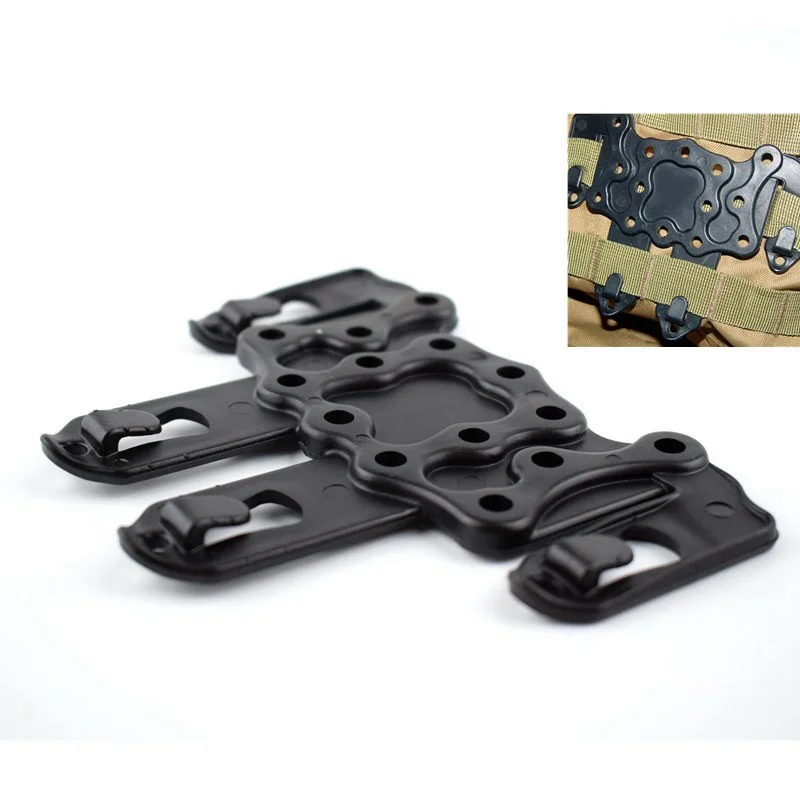 1pcs Outdoor chest allegro tactical vest chest hanger shell mounting hunting accessories speed clip mounting hunting accessories