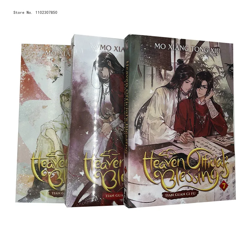 

Heaven Official’s Blessing/Tian Guan Ci Fu Vol.5/Vol.6/Vol.7 English Version By MXTX English DanMei Novel Xie Lian/Hua Cheng