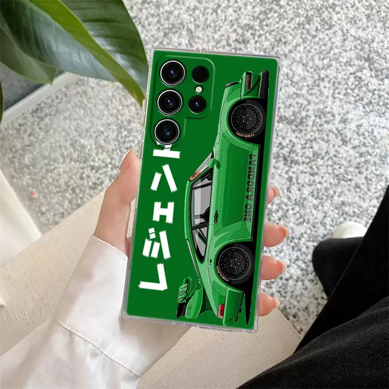 Clear Sports Car JDM GT Phone Case