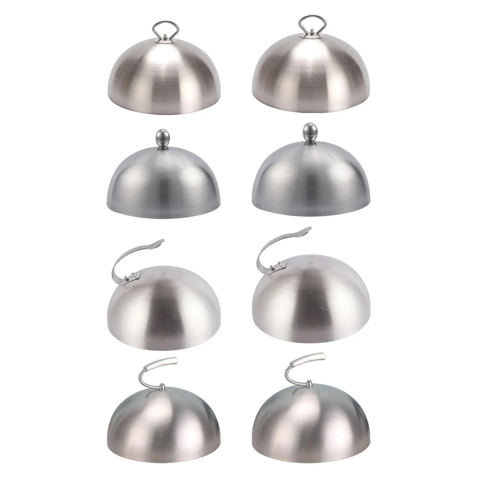 Basting Cover Cheese Melting Dome Stainless Steel Griddle Burger Cover Food Cover for Steak Sandwiches Kitchen Burgers Steaks