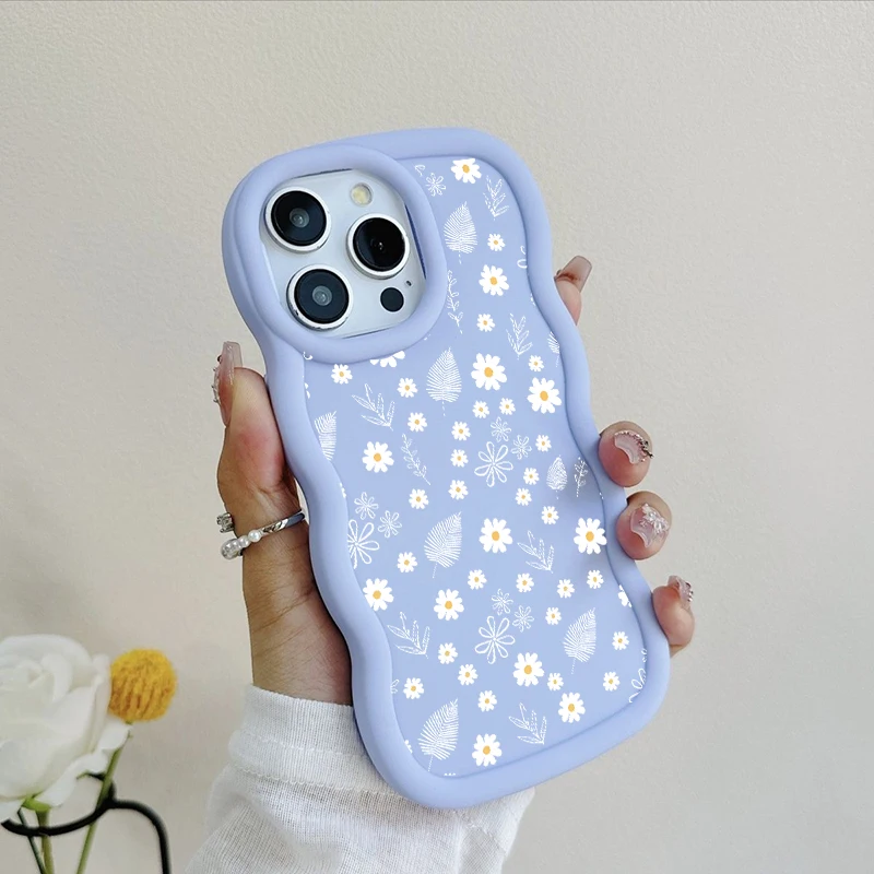 Charming Floral Soft Silicone Phone Case