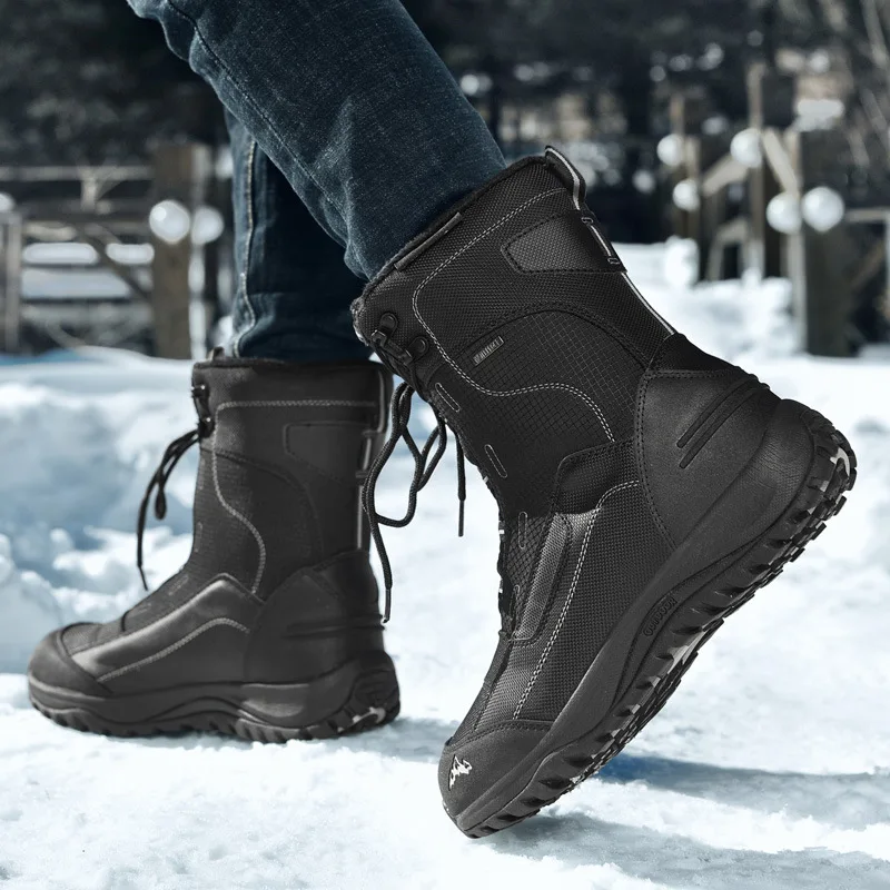 Zapatos impermeables de senderismo para hombre y mujer, botas de escalada  de montaña para exteriores, zapatillas deportivas de Trekking,  entrenamiento de caza, primavera e invierno - AliExpress