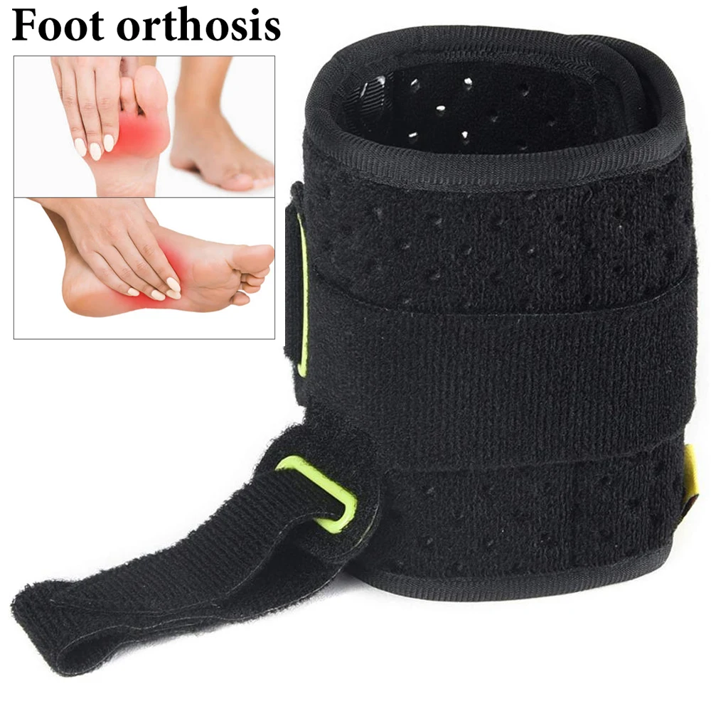 Adjustable Drop Foot Brace Foot Up AFO Brace Unisex Fits for Right /Left  Foot Orthosis Ankle Brace Support, Improve Walking Gait