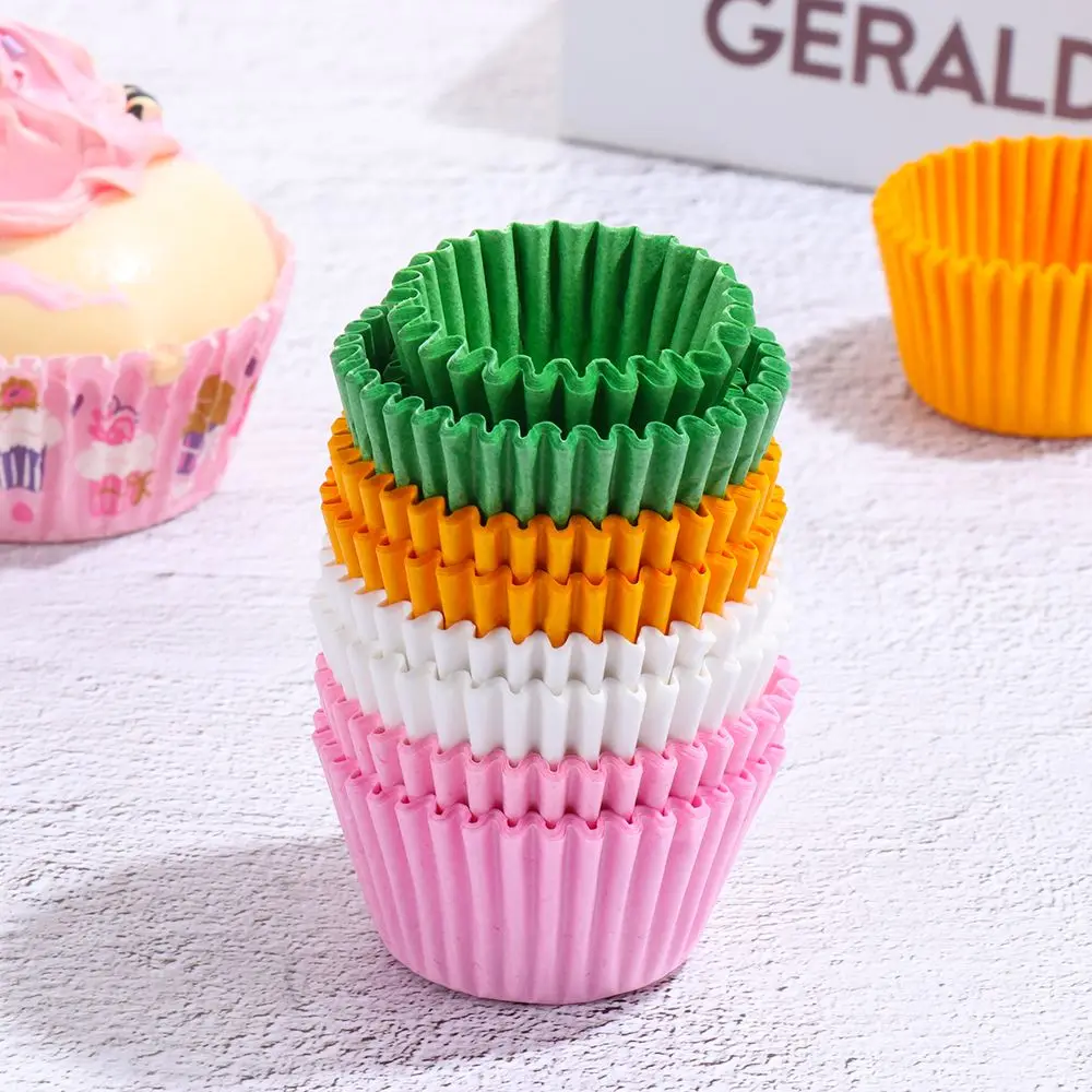 Mini Cupcake Vormpjes Papier - 500/1000 stuks (6 kleuren)