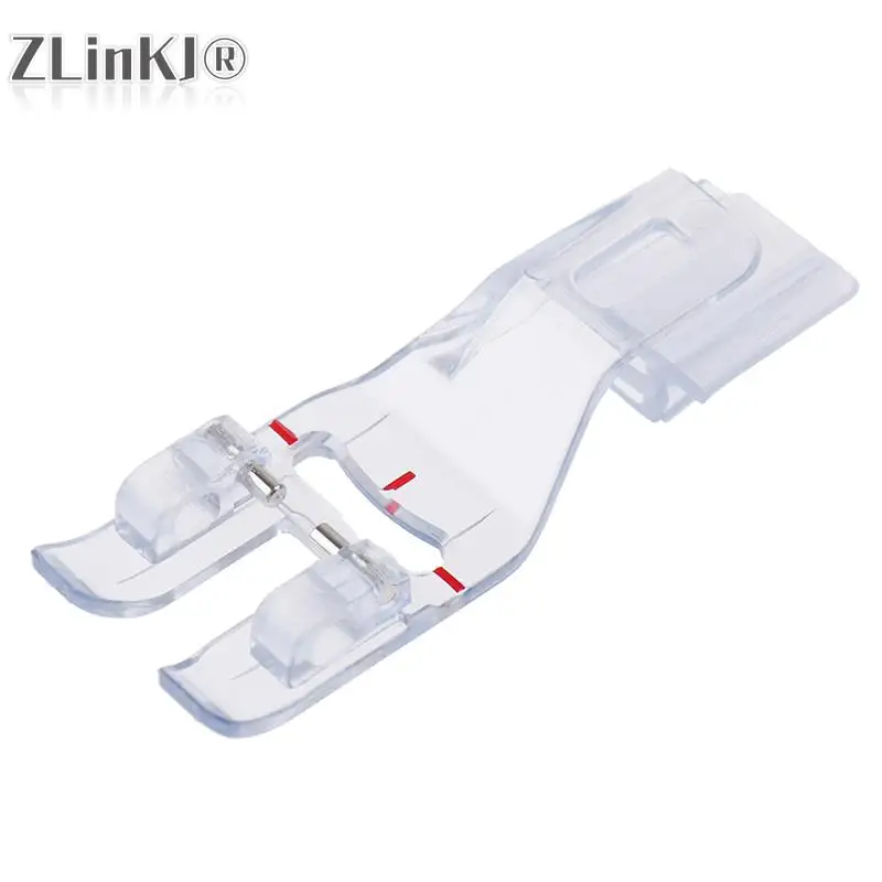 Nuova Macchina Da Cucire Domestica In Plastica Join Fold Edging Foot Per Pfaff #820931096 Accessori Per Macchine Da Cucire