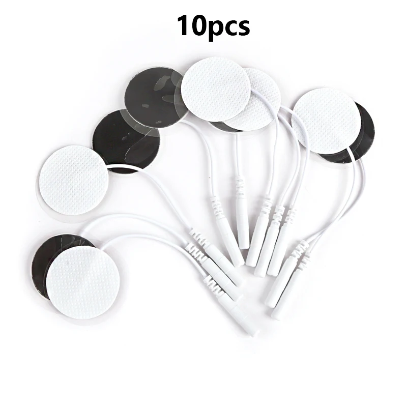 Electrode Pads Muscle Stimulator EMS Self Adhesive Replacement Tens Electrode Pads Conductive Gel Pad Pulse Slimming Massager Electrical Muscle Stimulator