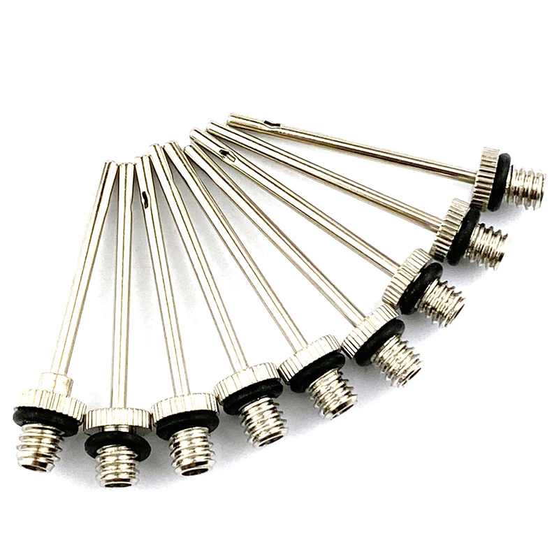 Ball Pump 6/12 Pcs Inflatable Needles Basketball Soccer Volleyball Inflatable Needles Balls Universal Pump Accessories