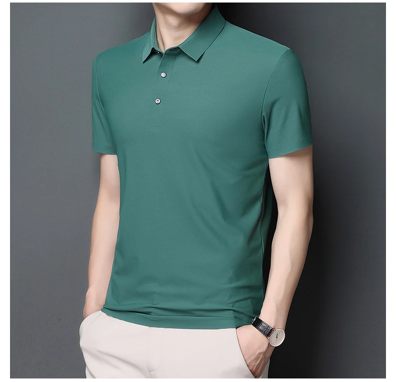 Gennelman Polo – Men Ice Silk Classic Polo