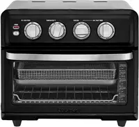 8-1 Oven with Bake, Grill, Broil & Warm Options, Stainless Steel, TOA-70 (Matte Black) 1