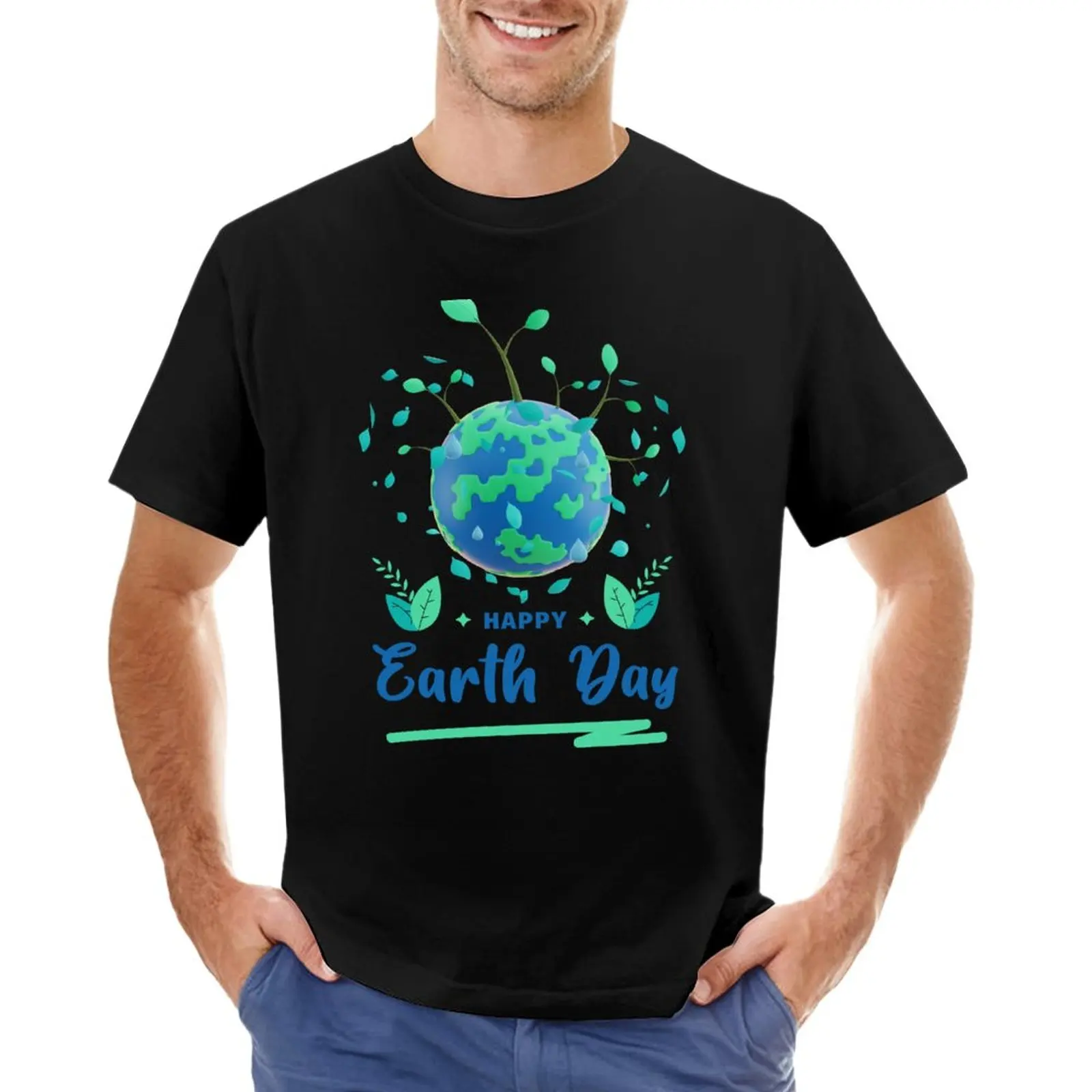 

Happy Earth Day Quote T-Shirt T-shirt short t shirt men