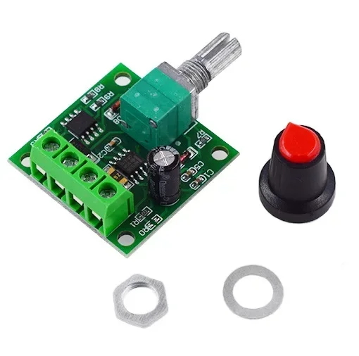 

1PCS PWM DC motor speed controller 1.8V 3V 5V 6V 12V 2A low voltage speed control switch function 1803BK adjustable drive module