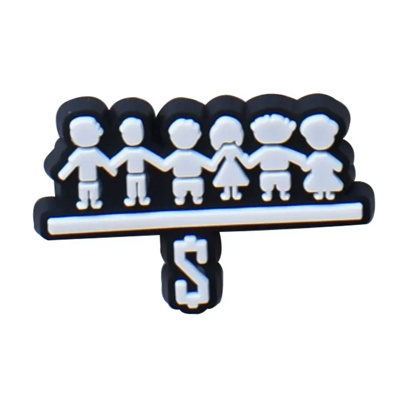 Stylish Money Shoe Charm for Clogs - Trendy Accessory Decoration for Adults