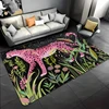 Bohemian Tiger Pattern Vintage American Ethnic Area Rug Non-Slip Carpet Machine Washable Doormat for Living Room Bedroom Kitchen 2