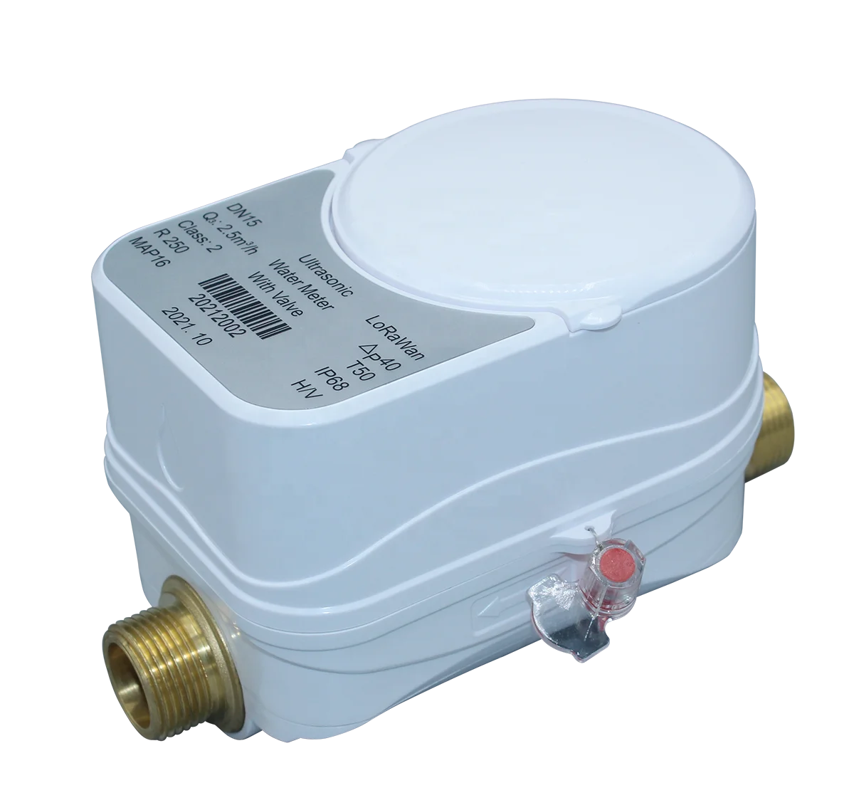 

via gateway wireless communication flow meter