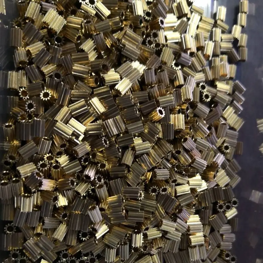 Pinion 0.25M 12 Teeth Good Mechanical Small Modulus Gear Metal Copper Hole 1.5mm/ 2mm Tightly Matched 121A 121.5A 122A