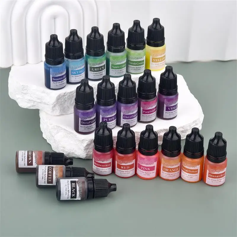 20 Colors Soy Candle Wax Pigment for Aromatherapy Soap DIY