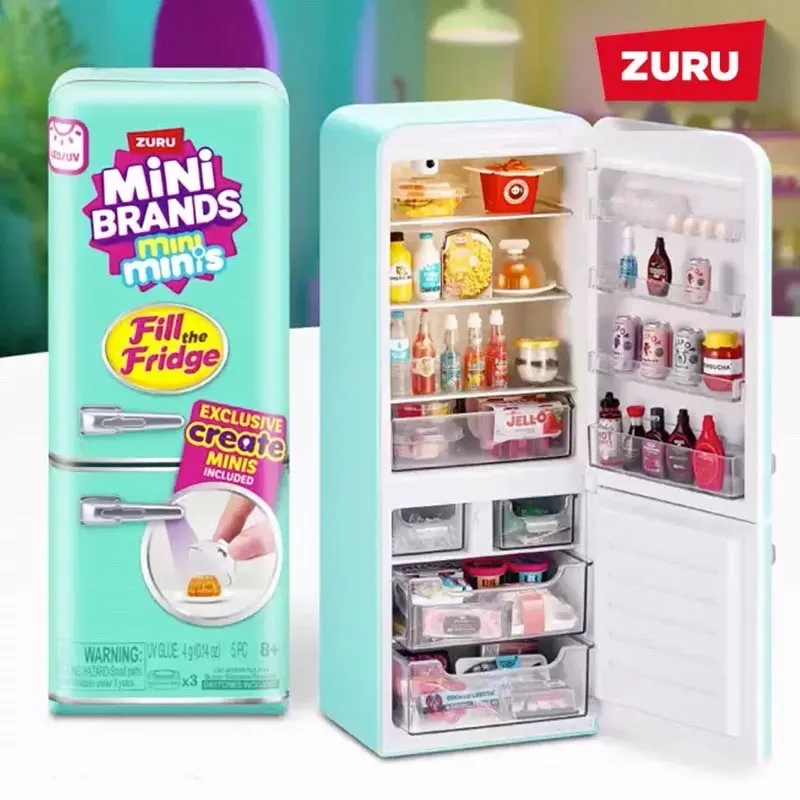 Zuru caja misteriosa genuina Q Mini refrigerador caja ciega