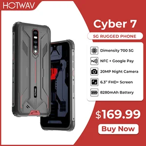 HOTWAV CYBER 9 Pro - Celular Resistente Golpes Caidas Agua