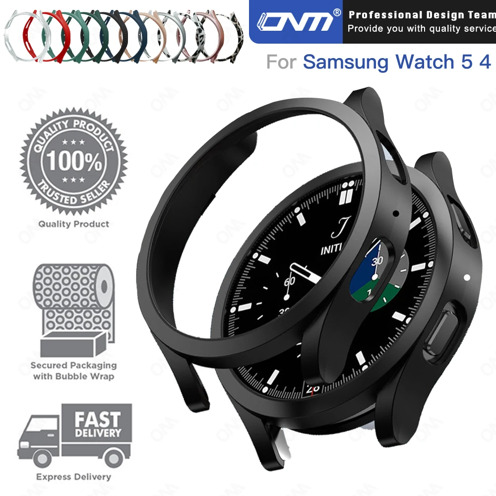 

Hard Protector Case For Samsung Galaxy Watch 5 4 40MM 44MM Pro classic 42mm 46mm Bumper Protective Cover For Samsung Watch 5 4