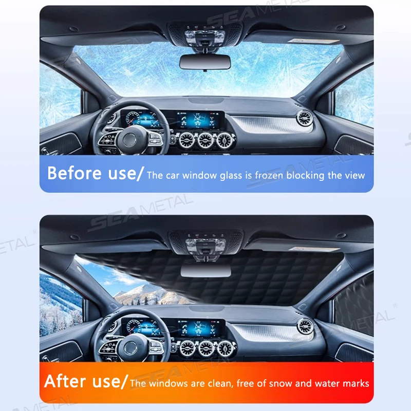 Waterproof Car Window Snow Shield Windproof Anti Ice Cover