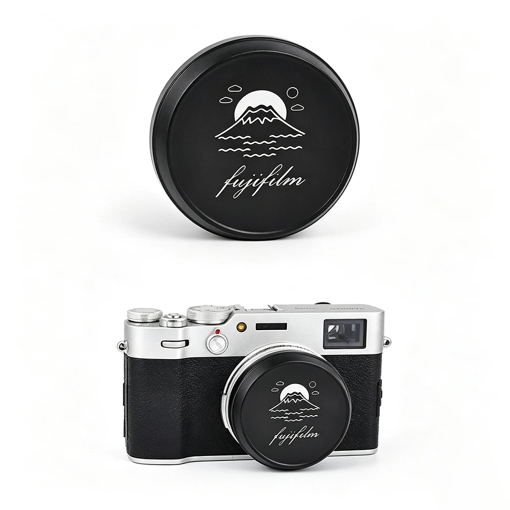 Premium Aluminum Camera Lens Cap with EVA Soft Lining - Fuji Accessories