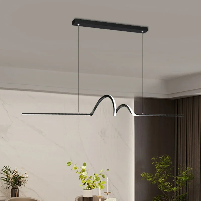 Modern minimalist and minimalist art pendant lights bar counter dining table lamp designer hanging lamps indoor lighting fixture 2