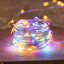 Waterproof Outdoor Holiday Fairy String Lights - 10M 100leds (Multicolor)