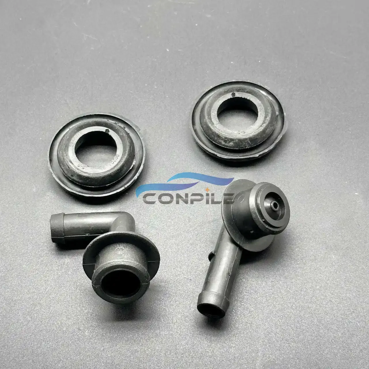 Engine PCV Valve Cover Repair Kit For 1984-2006 Jeep Grand Cherokee PCV valve and ring kit A set of four 53030497 53013360AA 02946079 2946079