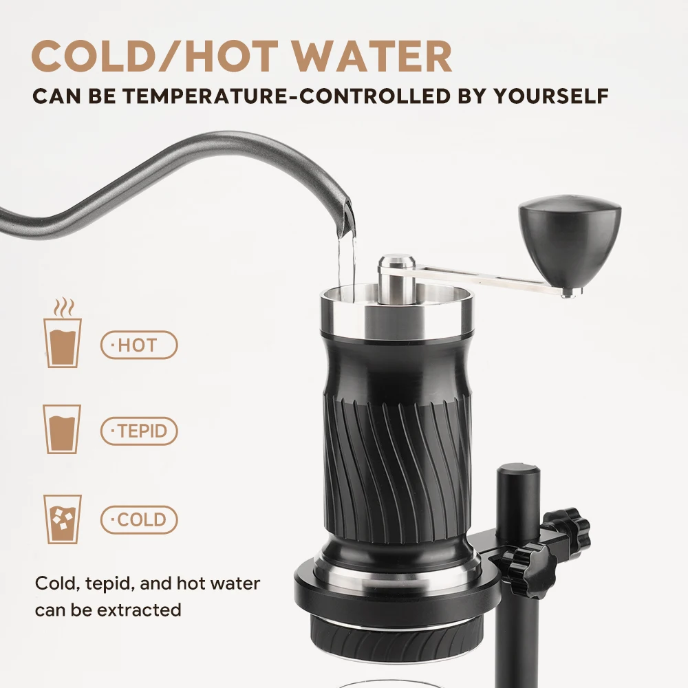 Icafilas-手動エスプレッソマシン,ステンレス鋼ねじ