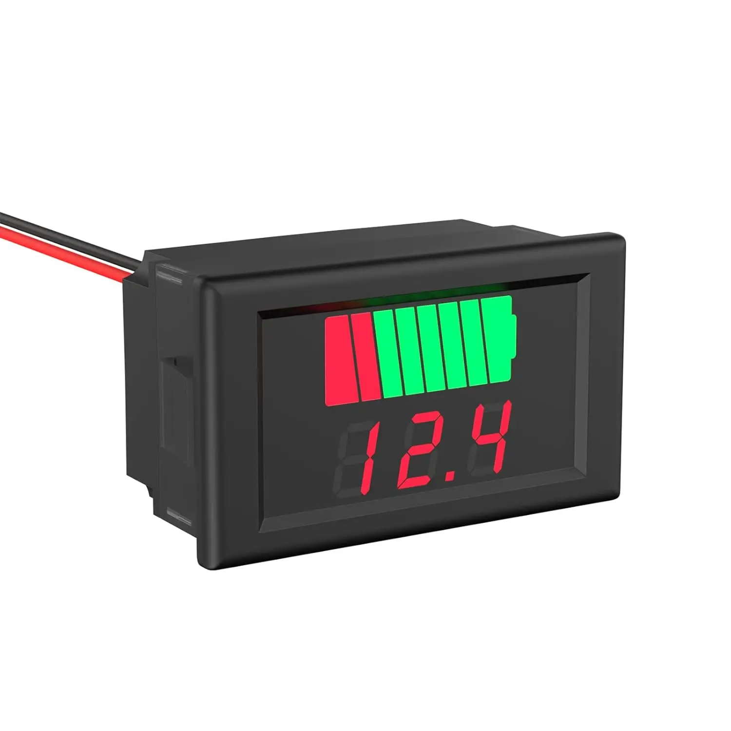 Testeur de Batterie RC LED 2-30V Rouge/Bleu - Contrôleur de Charge