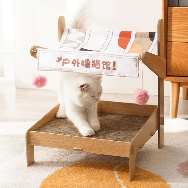 段ボール 猫の家 4階 猫クライミングフレーム 猫のスクラッチ