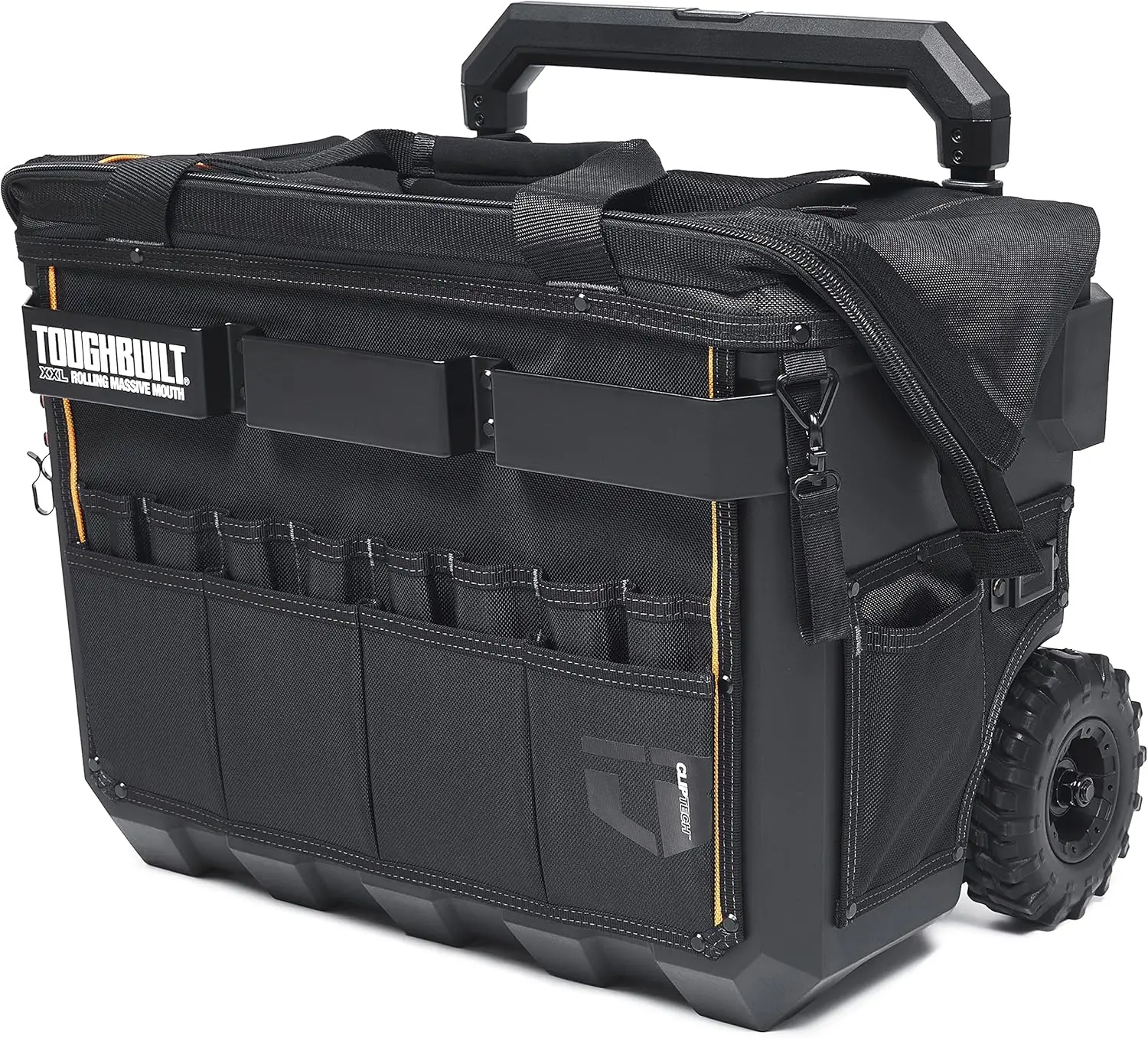 Rolling Massive Mouth Tool Bag - Waterproof Base – Heavy Duty, Durable and Rugged - (TB-CT-61-22) 3