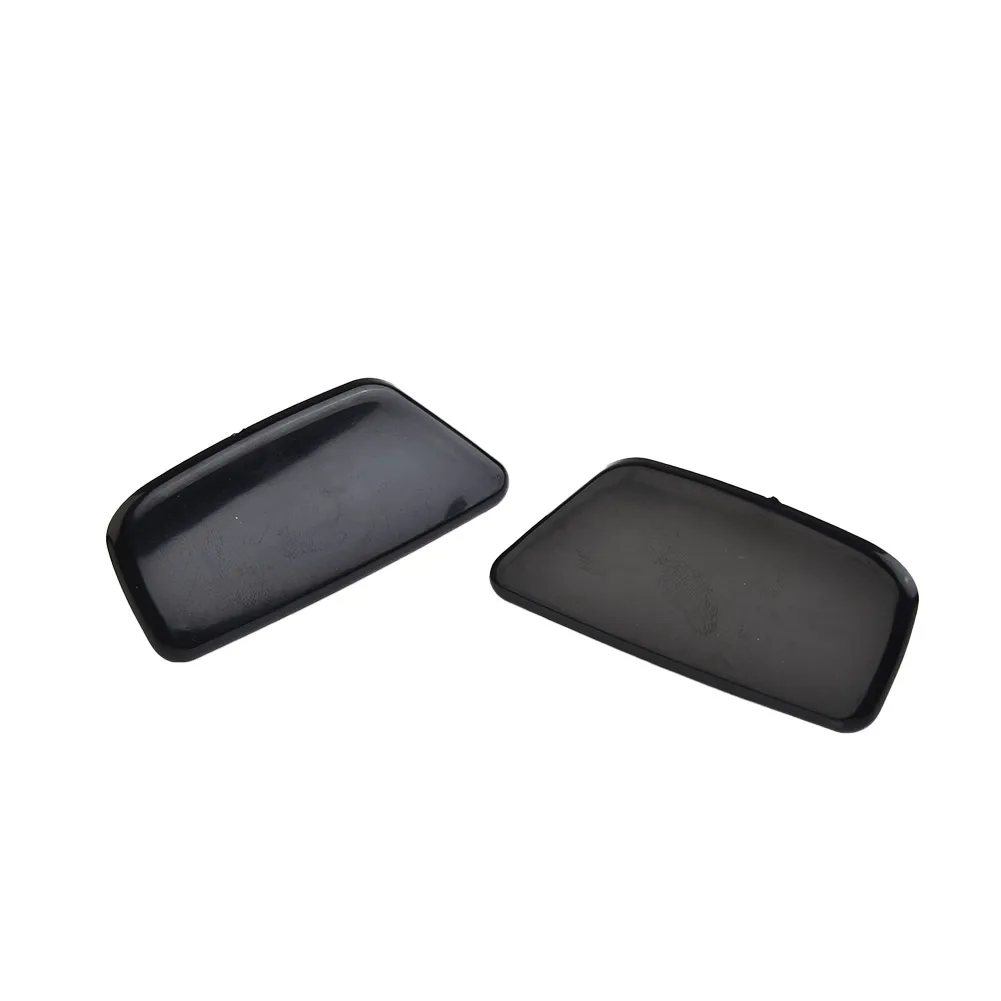 1Pair Front Bumper Headlight Headlamp Washer Jet Cover Nozzle Cap Right