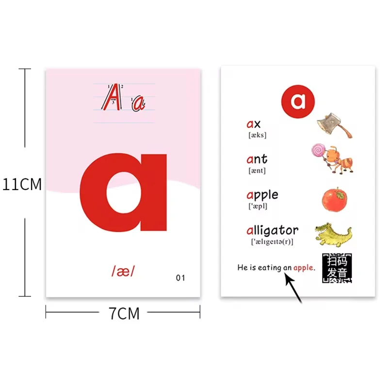 Kids Phonics Flashcards Spelling Words Desktop Calendar English Learnning Spelling Flip Cards Educational Vocabulary Toys 5