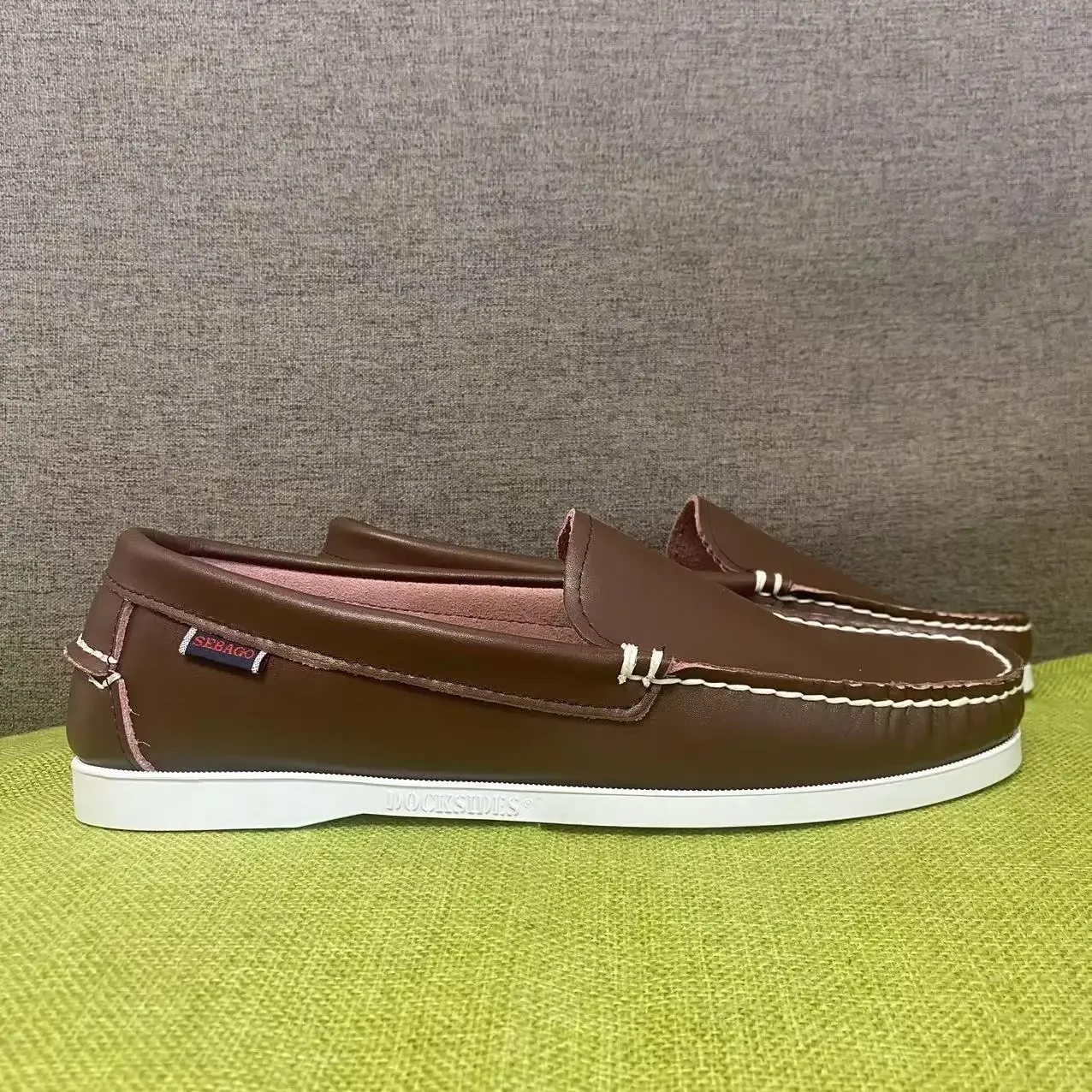 SEBAGO HANDMADE GENUINE LEATHER DOCKSIDES CLASSIC BOAT SHOES 11C