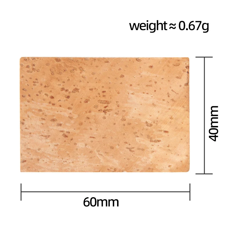 5-Piece Set of Cork Stoppers for Alto and Tenor Saxophone Instruments, Saxophone Curved Neck Interface Mouthpiece Cork Strips, Universal Instrument Accessories