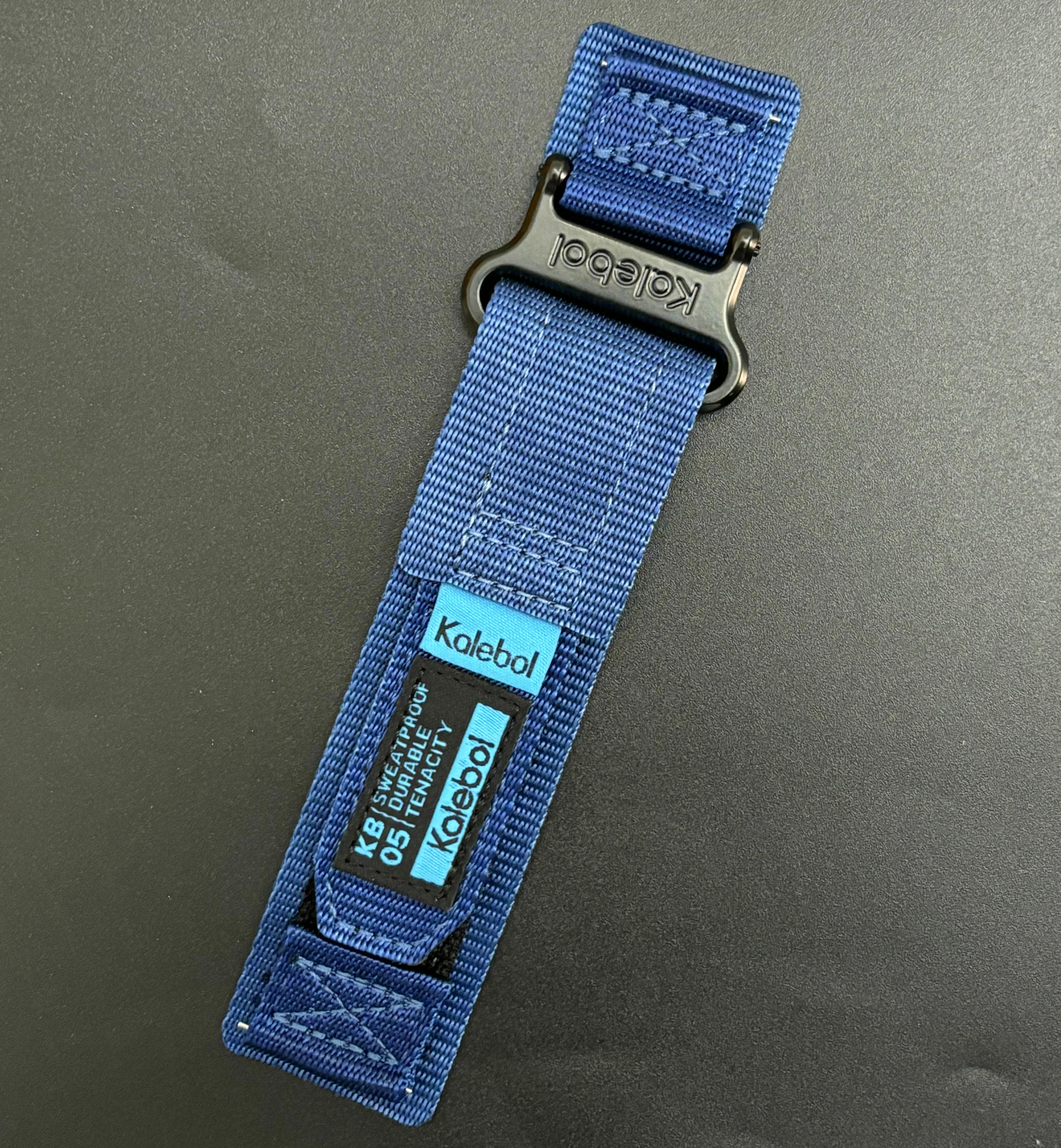 22mm Soft Breathable Sport Nylon Loop Bracelet Strap