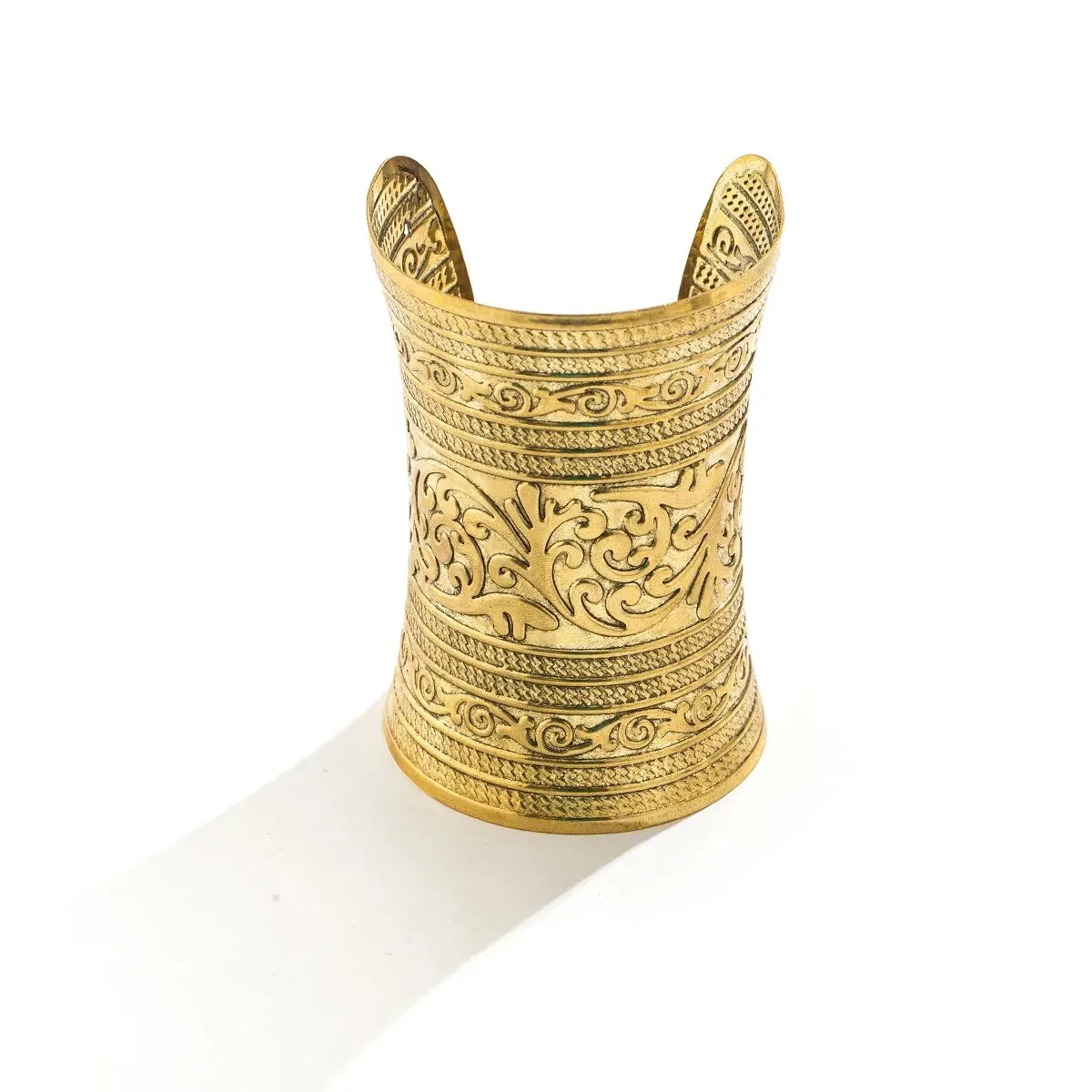 EU VINTAGE ヨーロッパ古着ヘビデザインバングル Exaggerated Punk Heavy Metal Cuff Open Bangles for Women