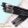 Paint Brushes Set, 12pcs Synthetic Nylon Tips Artist Brush for Acrylic Oil Watercolor Gouache Artist Professional Painting 3