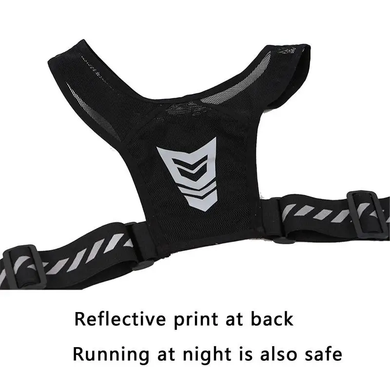 Reflective Running Vest Bag Universal Running Sports Phone Water Bottle Holder Bag For Runners Joggers Cycling Nights Sports 5