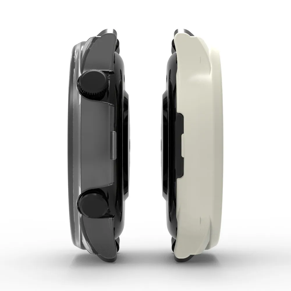 Haylou Solar Plus용 PC 하드 보호 케이스, 전체 커버리지 필름 범퍼 보호 강화 유리, Haylou Solar Plus 쉘