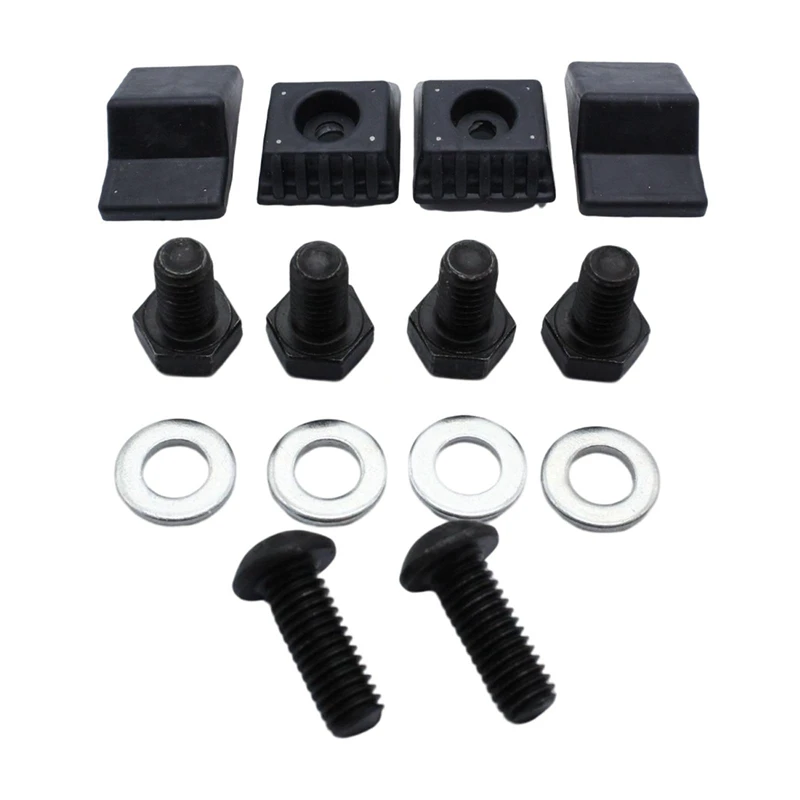 4 Pezzi Tampone di Arresto del Portellone in Gomma 1247580044 Sostituzione per W124 A124 C124 S124