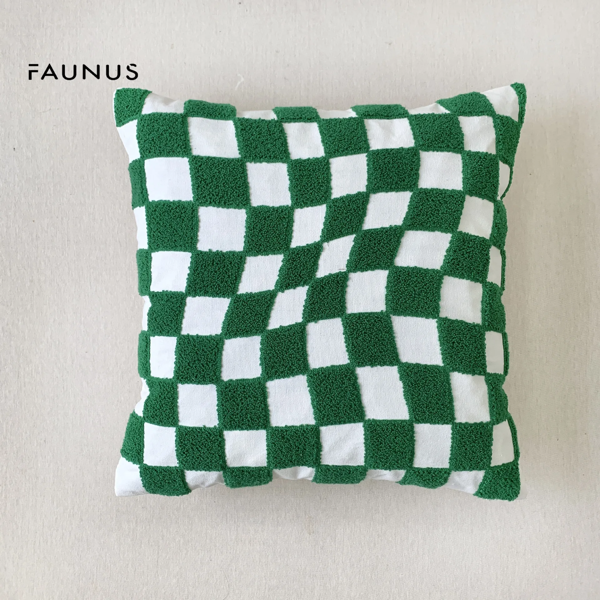 45x45CM 꽃 수 놓은 던지기 베개 커버 튤립 목가적 인 스타일 거실 소파 쿠션 허리 커버 간단한 홈 베개 케이스